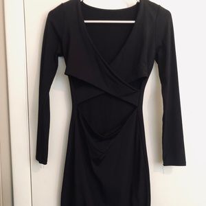 Sexy Black Mini Dress